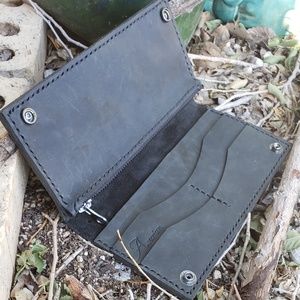 Long Biker Wallet.
